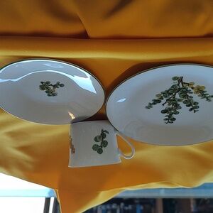 Porsgrund Dwarf Birch porcelain